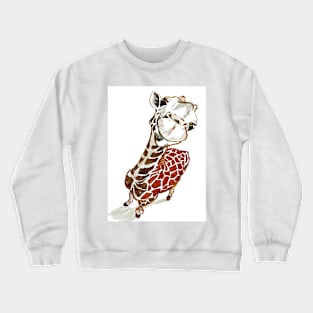 Baby Giraffe Crewneck Sweatshirt